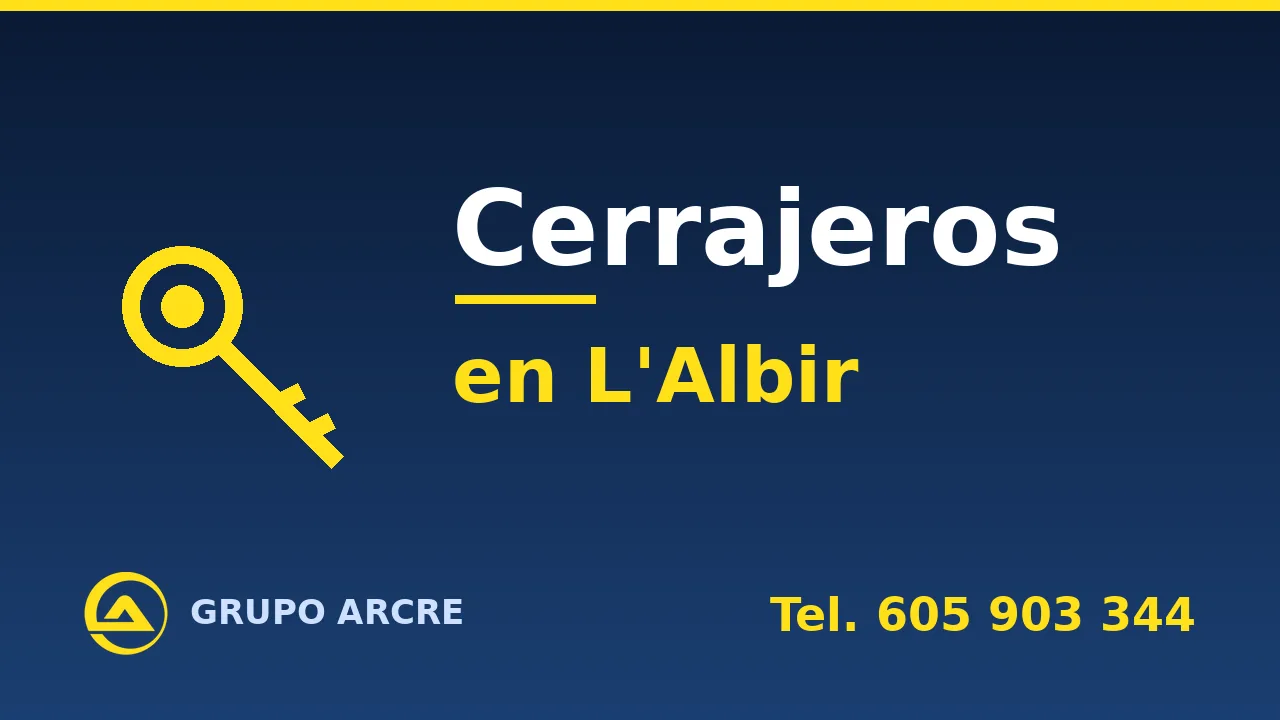 Cerrajería profesional en L'Albir